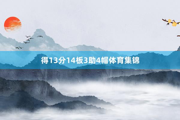得13分14板3助4帽体育集锦