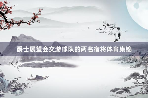 爵士展望会交游球队的两名宿将体育集锦