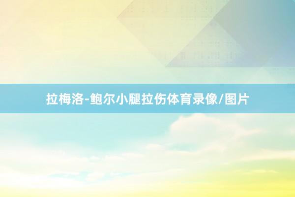 拉梅洛-鲍尔小腿拉伤体育录像/图片