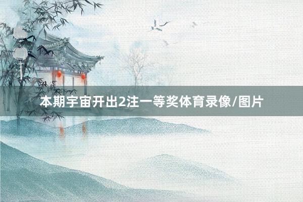 本期宇宙开出2注一等奖体育录像/图片