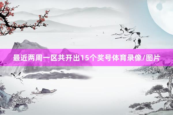 最近两周一区共开出15个奖号体育录像/图片