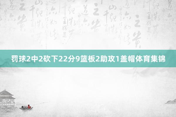 罚球2中2砍下22分9篮板2助攻1盖帽体育集锦