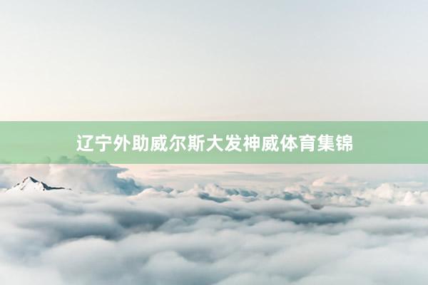 辽宁外助威尔斯大发神威体育集锦
