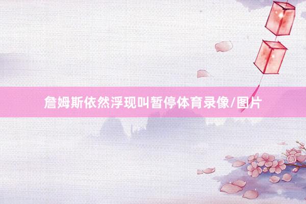 詹姆斯依然浮现叫暂停体育录像/图片