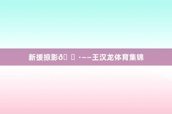 新援掠影📷——王汉龙体育集锦