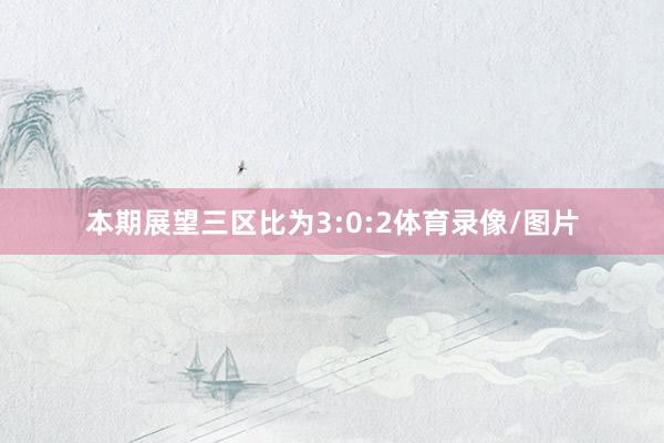 本期展望三区比为3:0:2体育录像/图片