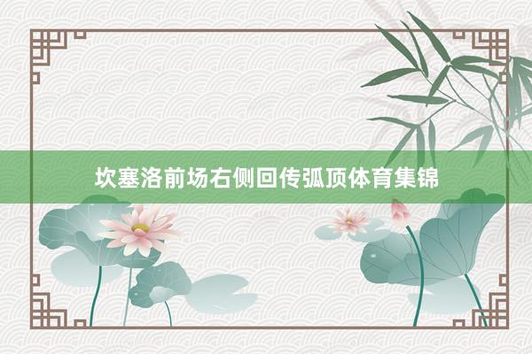 坎塞洛前场右侧回传弧顶体育集锦