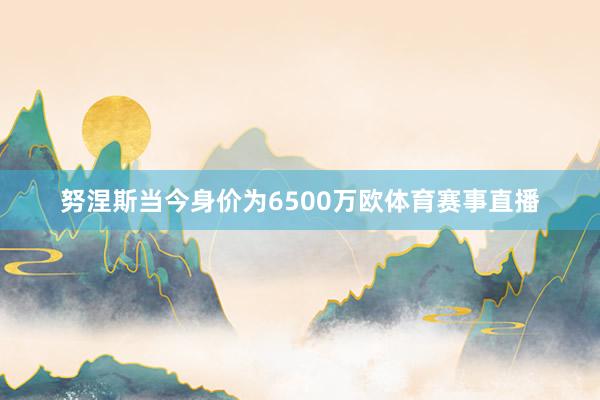 努涅斯当今身价为6500万欧体育赛事直播