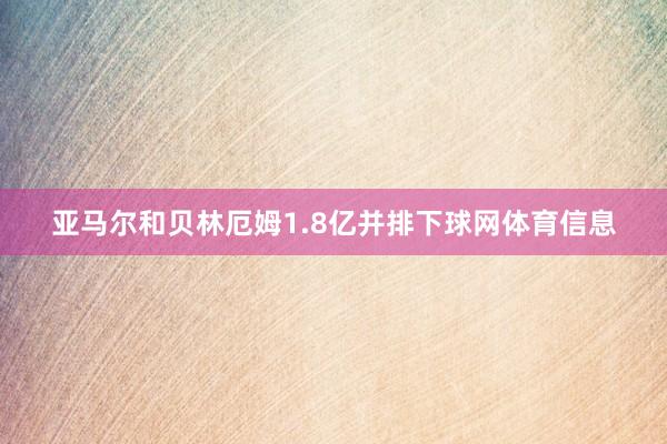 亚马尔和贝林厄姆1.8亿并排下球网体育信息