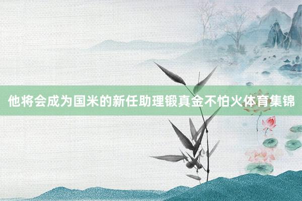他将会成为国米的新任助理锻真金不怕火体育集锦