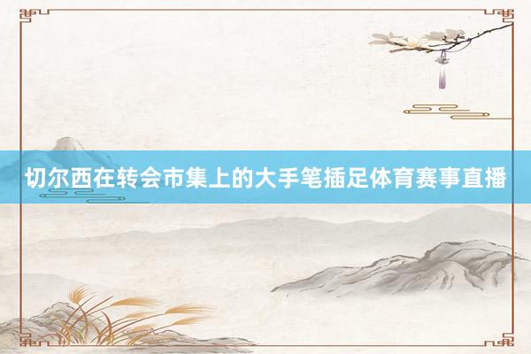 切尔西在转会市集上的大手笔插足体育赛事直播
