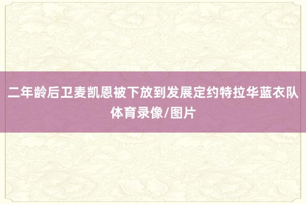 二年龄后卫麦凯恩被下放到发展定约特拉华蓝衣队体育录像/图片